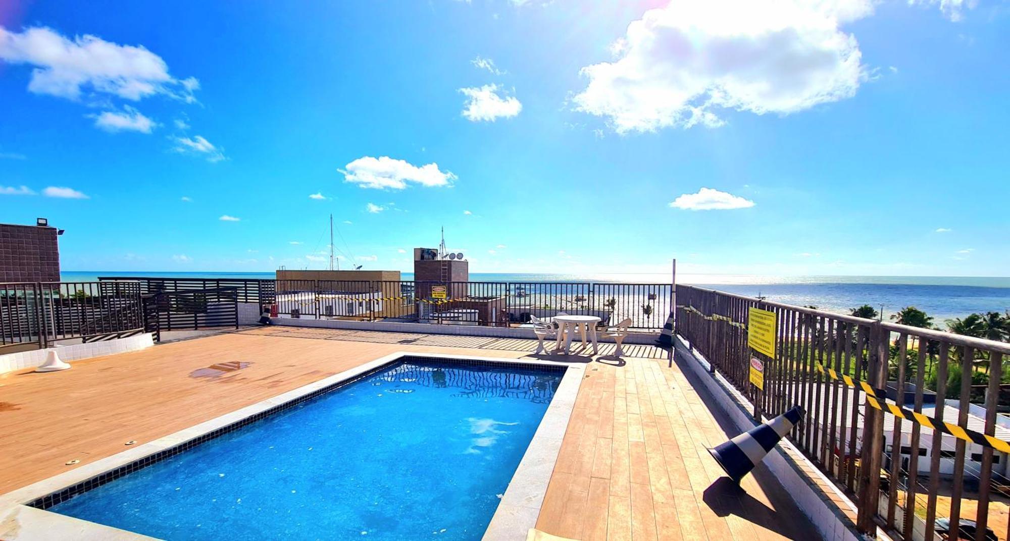 João PessoaFlat Comfort Beira Mar Tambauアパートメント エクステリア 写真